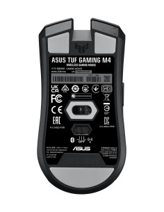 TUF Gaming M4 Wireless mouse Right-hand RF Wireless + Bluetooth Optical 12000 DPI 2