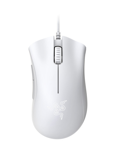 DeathAdder Essential mouse Right-hand USB Type-A Optical 6400 DPI, White