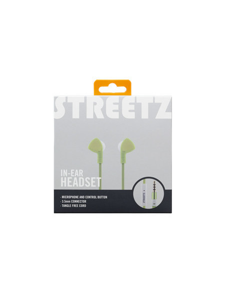 Auricolare Cablato In-ear musica Verde