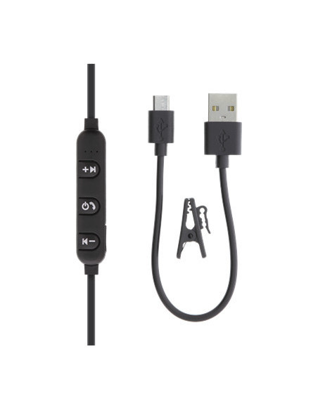 Auricolare Bluetooth, Stay-In-Ear, Neri