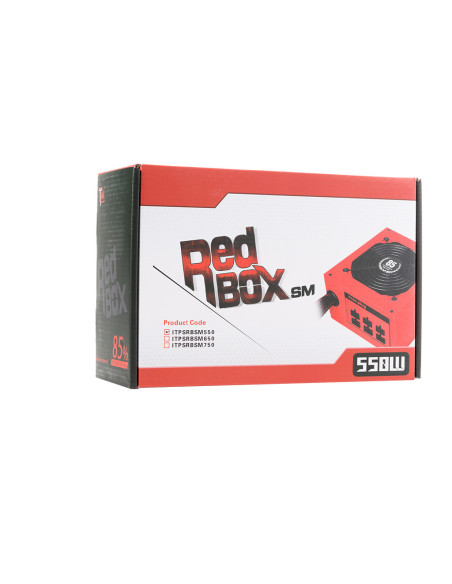 550W Redbox SM 80+ Bronze Semi Modular