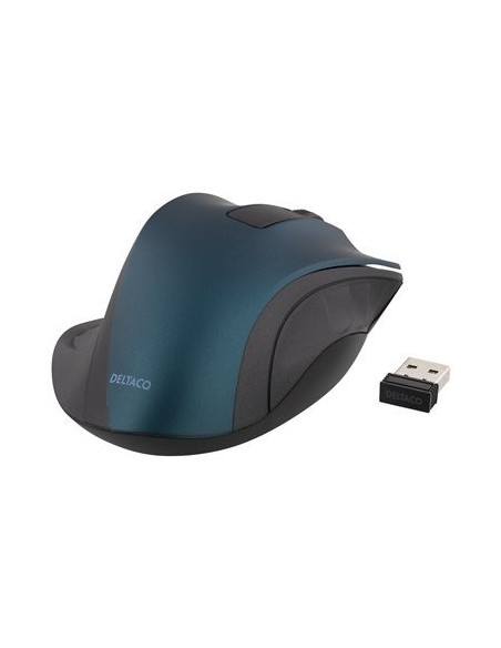 Wireless optical mouse 1200 DPI, blue