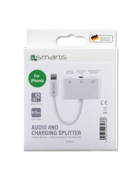 Audio and Charging Splitter Lightning