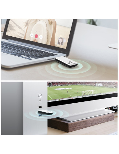 300Mbps Adattatore USB Wireless N