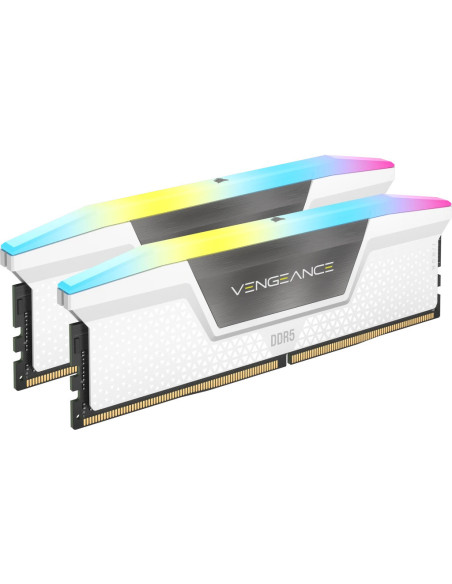 32GB (2x16GB) Vengeance RGB 6,0GHz White XMP