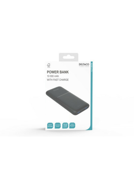 10.000Mah PowerBank 2x Usb-a 18 W, 1x Usb-c Pd 20 W