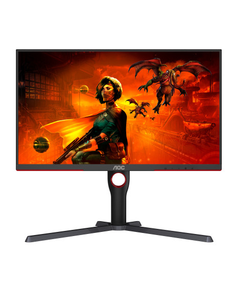 27" Gaming 4K UHD 160Hz 1ms G-SYNC comp. Freesync Nero, Rosso