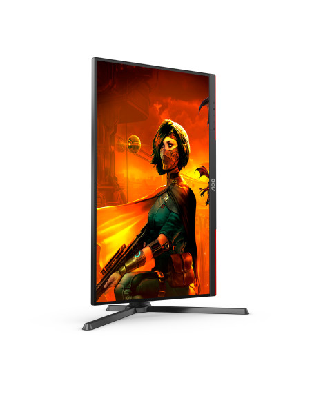27" Gaming 4K UHD 160Hz 1ms G-SYNC comp. Freesync Nero, Rosso