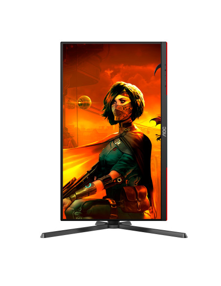 27" Gaming 4K UHD 160Hz 1ms G-SYNC comp. Freesync Nero, Rosso