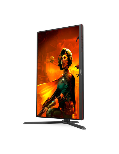 27" Gaming 4K UHD 160Hz 1ms G-SYNC comp. Freesync Nero, Rosso