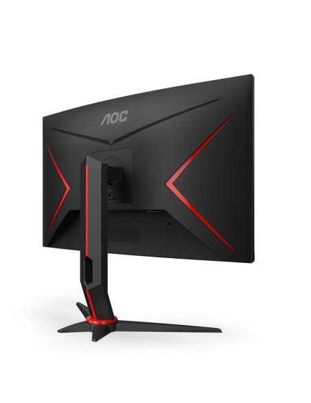 27" QHD 165Hz 1ms(MPRT) Curved-1500R Adaptive-Sync HDR10 Black/Red