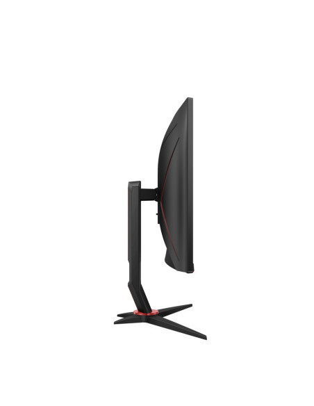 27" QHD 165Hz 1ms(MPRT) Curved-1500R Adaptive-Sync HDR10 Black/Red