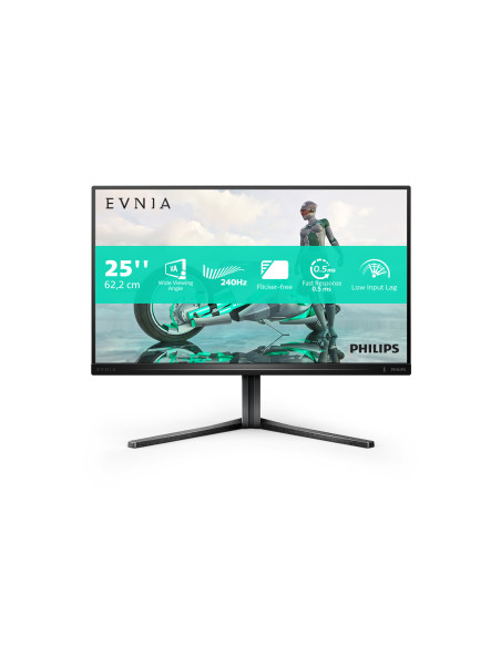 24.5" Evnia FHD 240Hz 0,5ms VA Pivot/Tilt/HAS FreeSync Premium
