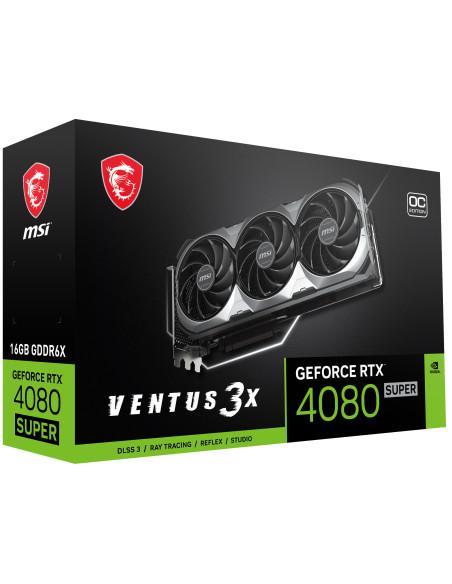 16GB GeForce RTX 4080 SUPER 3X OC VENTUS GDDR6X