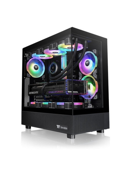 View 270 TG Midi Tower Black