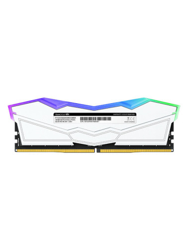 32GB (2x16GB) PC 6400 T-Force Delta  RGB Bianche