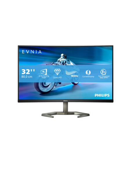 31.5" Momentum QHD 165Hz 1ms(MPRT) Curved VA HDR FreeSync-Premium