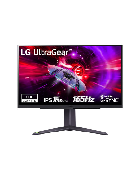 27" UltraGear QHD 165Hz 1ms(GtG) IPS G-Sync FreeSync-Premium Tilt/HAS/Pivot HDR10