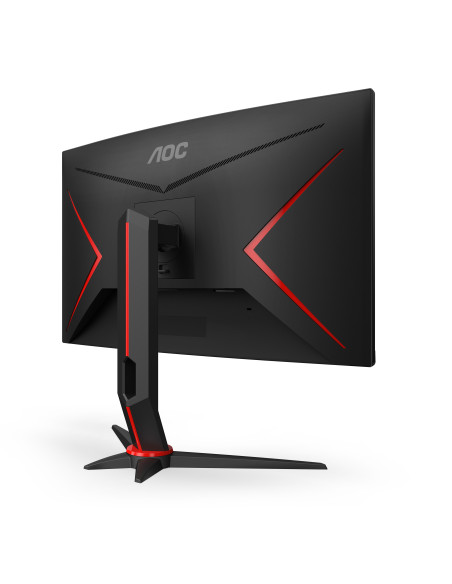 27" G2 FHD 240Hz 0,5ms Curved 1500R FreeSync Speakers2W Hub-USB C27G2ZU Black-Red