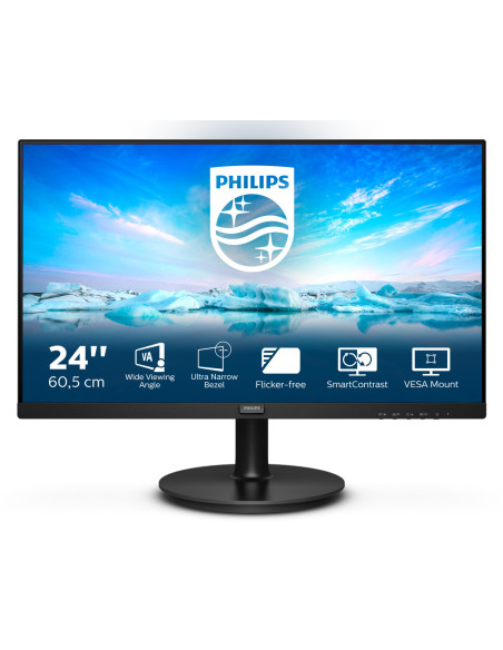 23.8" V Line FHD 75Hz 4ms Speakers2W Black