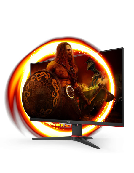 23.8" FHD 165Hz 1ms(MPRT) FreeSync-Premium Speakers2W VGA HDMI DisplayPort Black/Red 24G2SAE