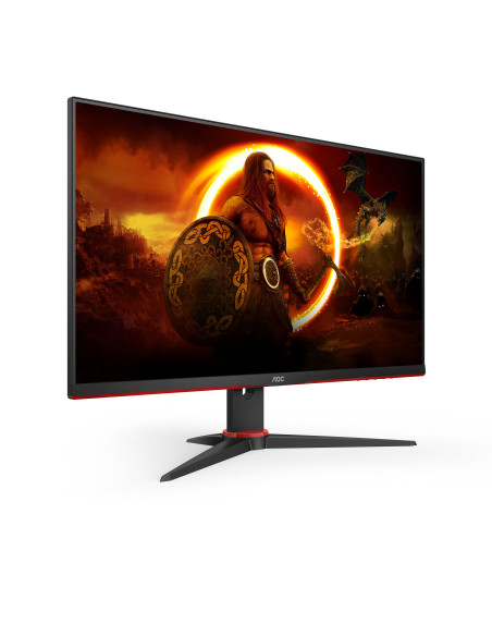 23.8" FHD 165Hz 1ms(MPRT) FreeSync-Premium Speakers2W VGA HDMI DisplayPort Black/Red 24G2SAE