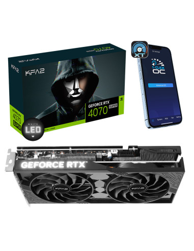12GB GeForce RTX 4070 SUPER 1-Click OC 2X GDDR6X