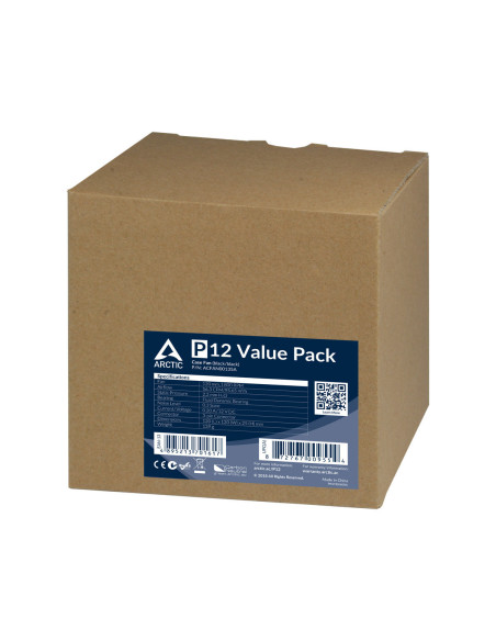 P12 - Pressure-optimised 120 mm Fan 5x