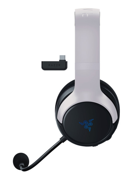 Kaira HyperSpeed Headset Wireless Head-band Gaming USB Type-C Bluetooth White, Black