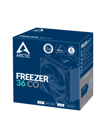 Freezer 36 CO Multi Compatible Tower CPU Cooler for Continuous Operation