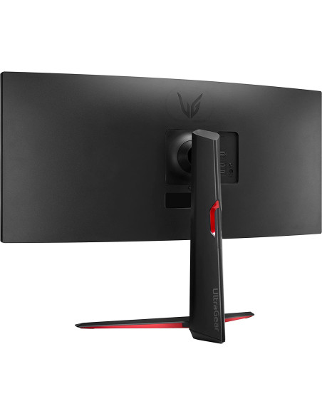 34" UltraGear Gaming QHD 160Hz 1ms 21:9 Curvo 1800R Speakers14W Tilt/HAS FreeSync Premium Screen Split HDR 10 Nero/Rosso