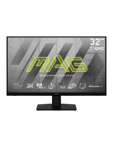 32" MAG 323UPFDE 4K UHD rapidIPS 160Hz 1ms FreeSync Premium HDR600