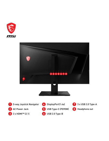 32" MAG 323UPFDE 4K UHD rapidIPS 160Hz 1ms FreeSync Premium HDR600