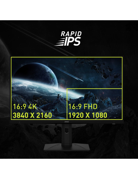 32" MAG 323UPFDE 4K UHD rapidIPS 160Hz 1ms FreeSync Premium HDR600