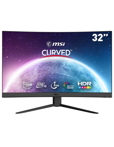 31.5" G32CQ4DE E2 WQHD LCD 170Hz 1ms FreeSync Curved 1500R HUB-USB