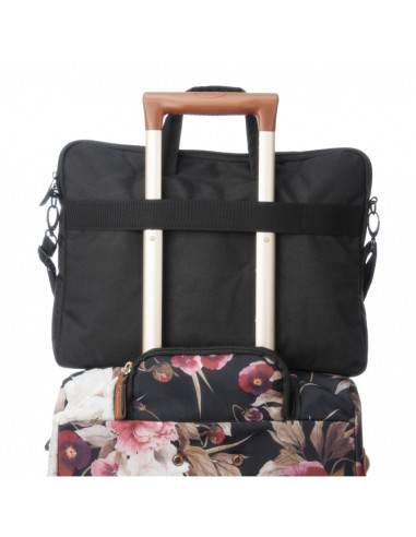 15.6" Borsa per Laptop Slim Nero