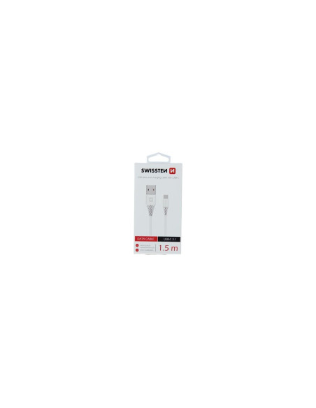 1,5mt Cavi Dati Usb/Usb-C 3.1 Bianco