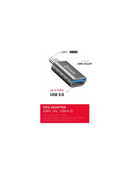 OTG ADAPTER USB-C(M)/USB-A(F)