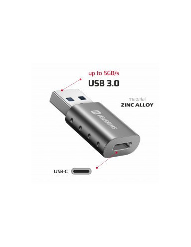 ADAPTER USB-A(M)/USB-C(F)