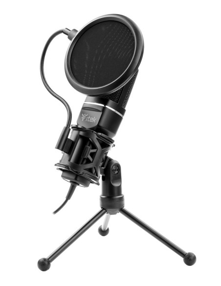 Microfono a Condensatore M100 - USB- treppiede- filtro antipop e spugna- audio professionale