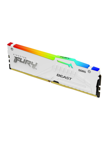 32GB (2x16GB) FURY Beast White RGB... 32GB (2x16GB) FURY Beast White RGB...