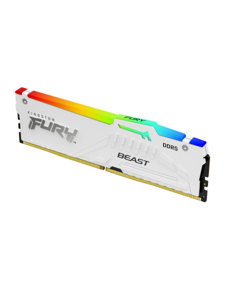 32GB (2x16GB) FURY Beast White RGB 6000MHz XMP/EXPO