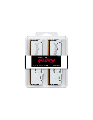 32GB (2x16GB) FURY Beast White RGB... 32GB (2x16GB) FURY Beast White RGB...