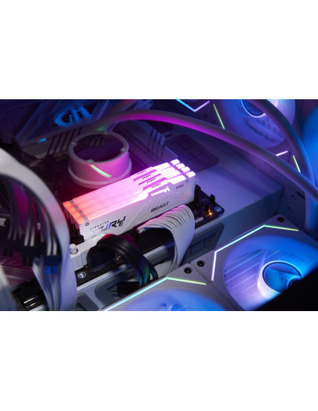 32GB (2x16GB) FURY Beast White RGB 6000MHz XMP/EXPO