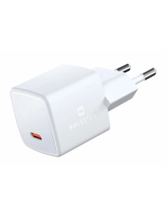 33W MINI GaN Travel ChargerUSB-C Power White