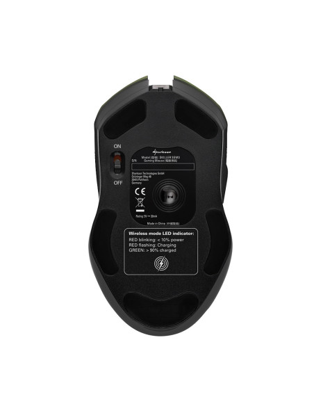 Skiller SGM3  mouse Gaming Right-hand RF Wireless + USB Type-A Optical 6000 DPI