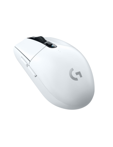 G G305 mouse Gaming Right-hand RF Wireless + Bluetooth Optical 12000 DPI White