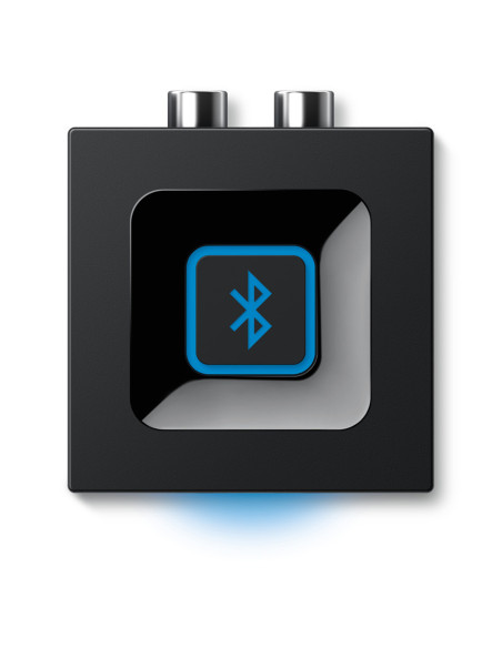 Bluetooth Audio Receiver fino a 15m Nero. Wireless, ?Pc/Mac/Smartphone/Tablet/Ricevitore Av, Uscite Audio 3.5 Mm E Rca Alle Cas
