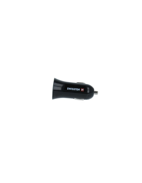 Car Charger, 2,4A con 2x USB + Cavo USB-C