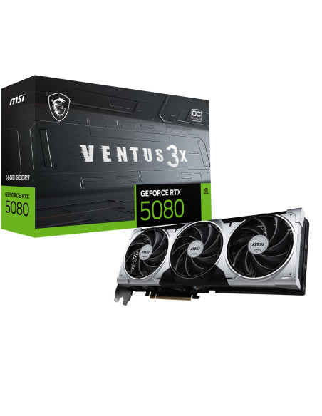 16GB GeForce RTX 5080 VENTUS 16G 3X OC PLUS GDDR7